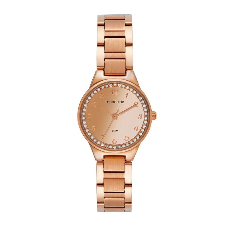 Relogio De Pulso Feminino E Acessorio 32830lpmkre3k1 - Mondaine