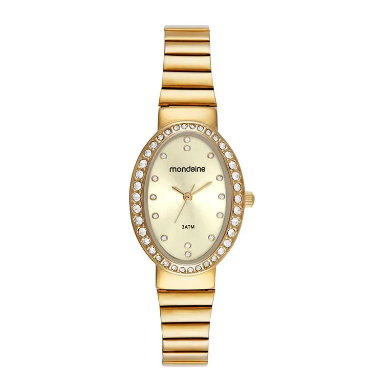 Relogio De Pulso Feminino E Acessorio 32833lpmkde1k1 - Mondaine