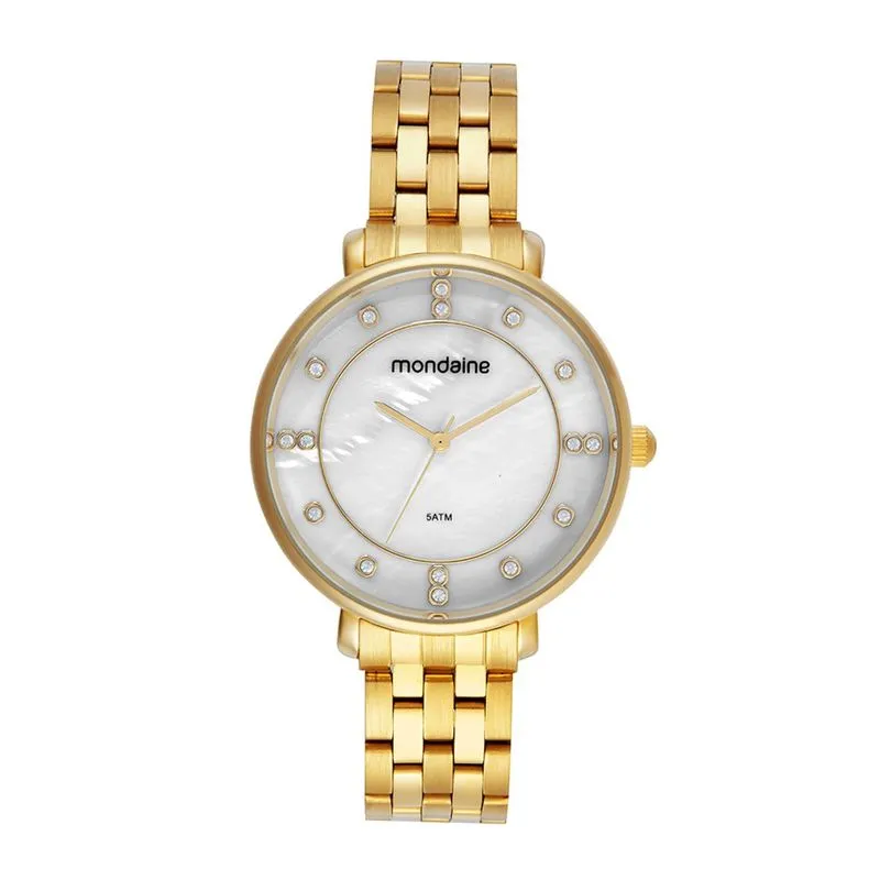 Relogio De Pulso Feminino E Acessorio 32834lpmkde1k1 - Mondaine