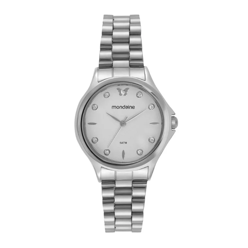 Relogio Mondaine Feminino Ref: 99760l0mvne2 Casual Prateado