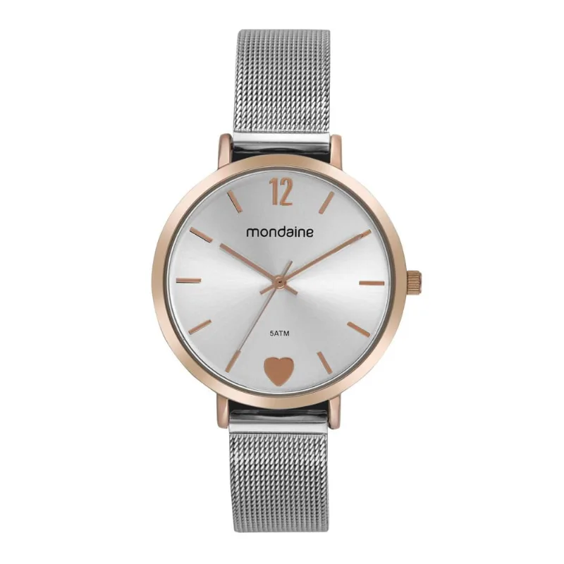 Relogio Mondaine Feminino Ref: 32848lpmvge2 Casual Mesh Bicolor