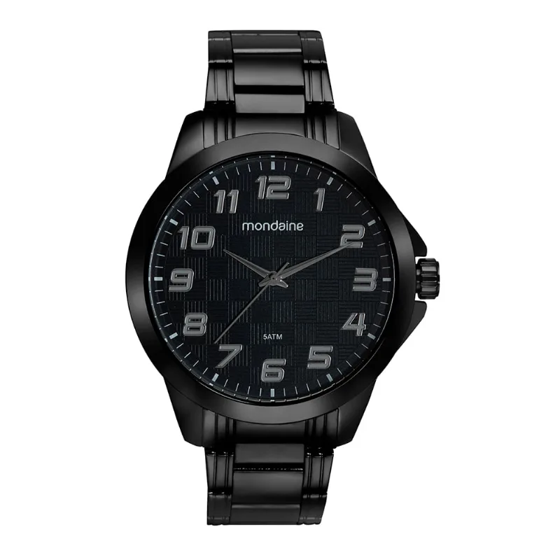 Relógio Masculino Casual Preto