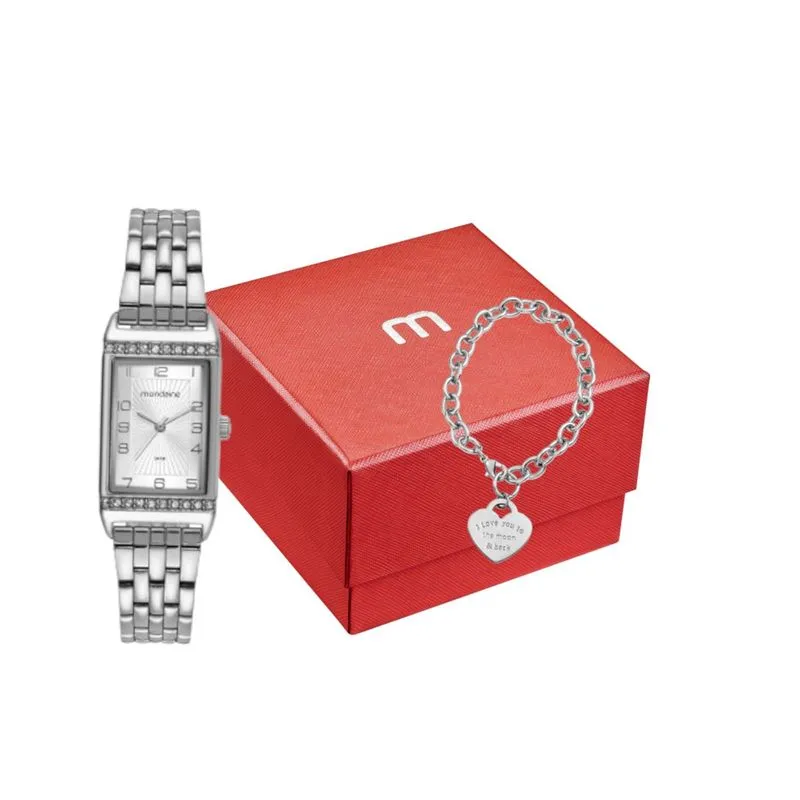 Relogio De Pulso Feminino 32495l0mvne2k1 - Mondaine
