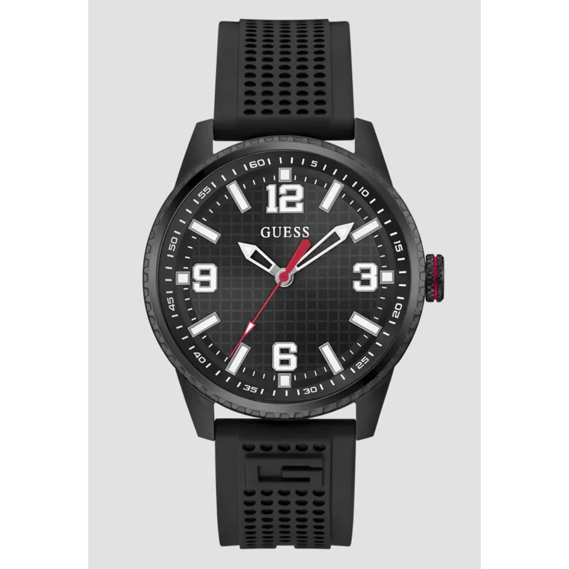 Relógio Sport Silicone Preto
