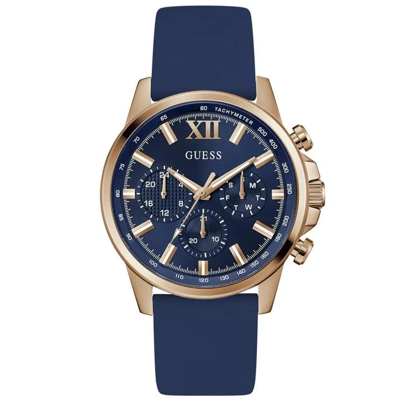 Relógio Guess Masculino Multifunção Gw0913G1 Rose