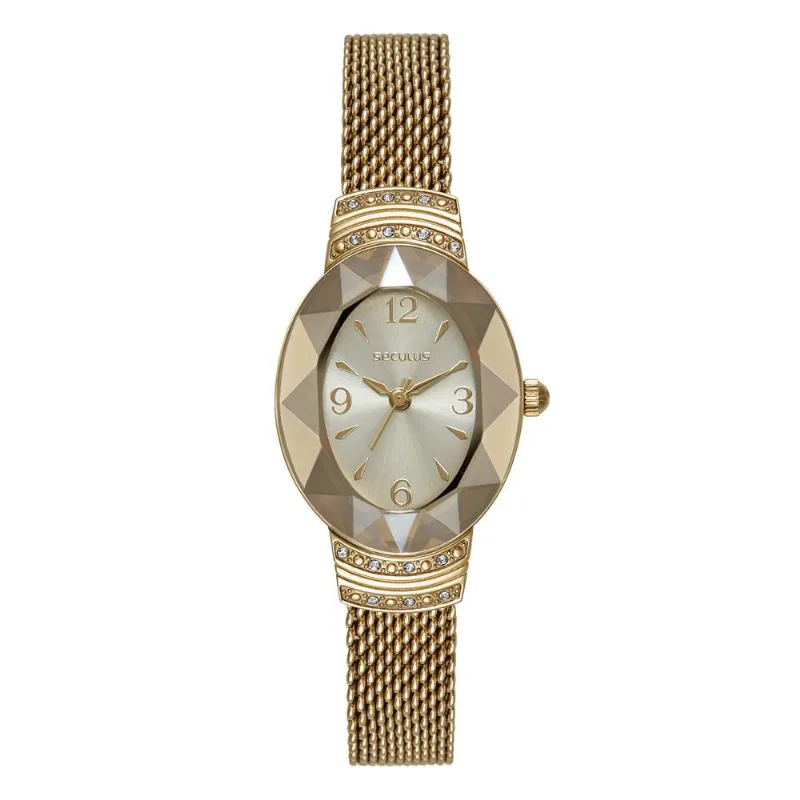 Relógio Seculus Feminino Ref: 44275lpsvda1 Aço Bracelete Oval