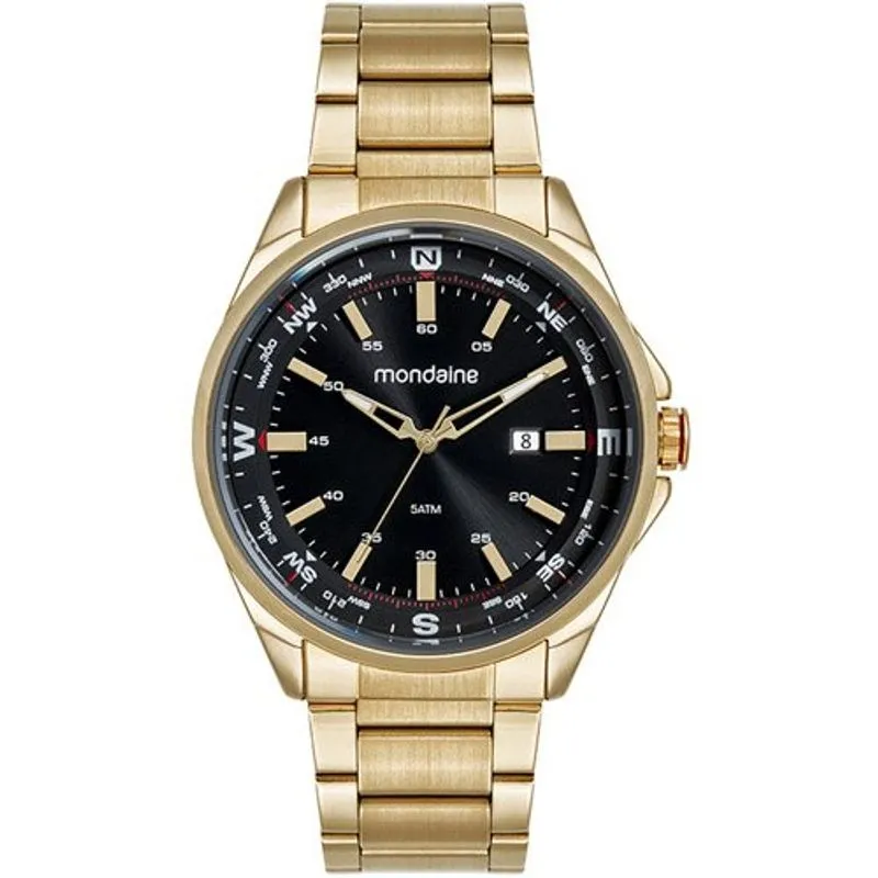 Relógio Masculino Mondaine 32891gpmvde1 Dourado