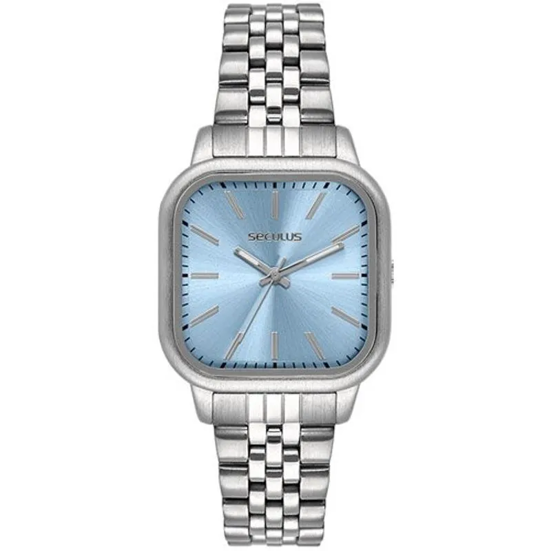 Relógio Feminino Seculus 44284l0svns3 Prata