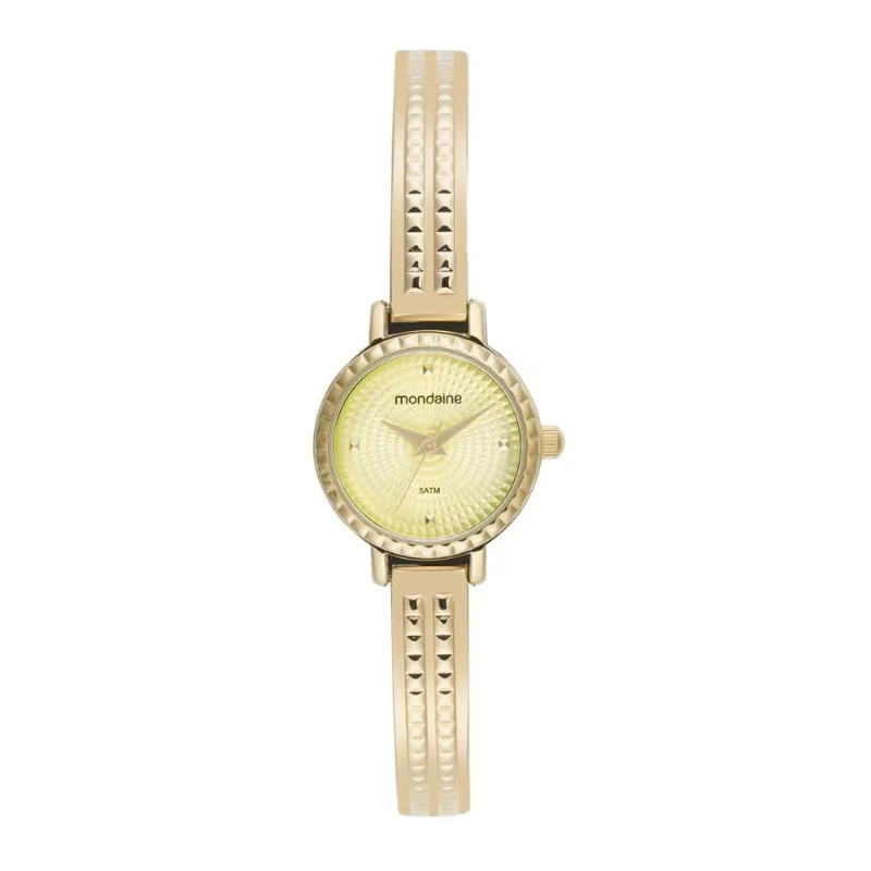 Relogio Mondaine Feminino Ref: 32910lpmvdm1 Bracelete Dourado