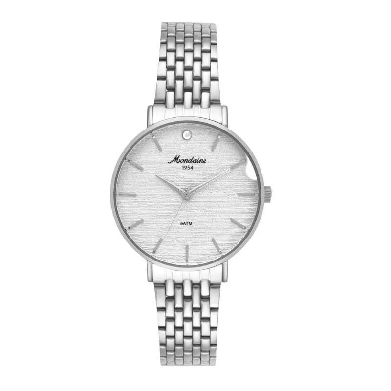 Relogio Mondaine Feminino Ref: 32923l0mvne2 Fashion Prateado 1954