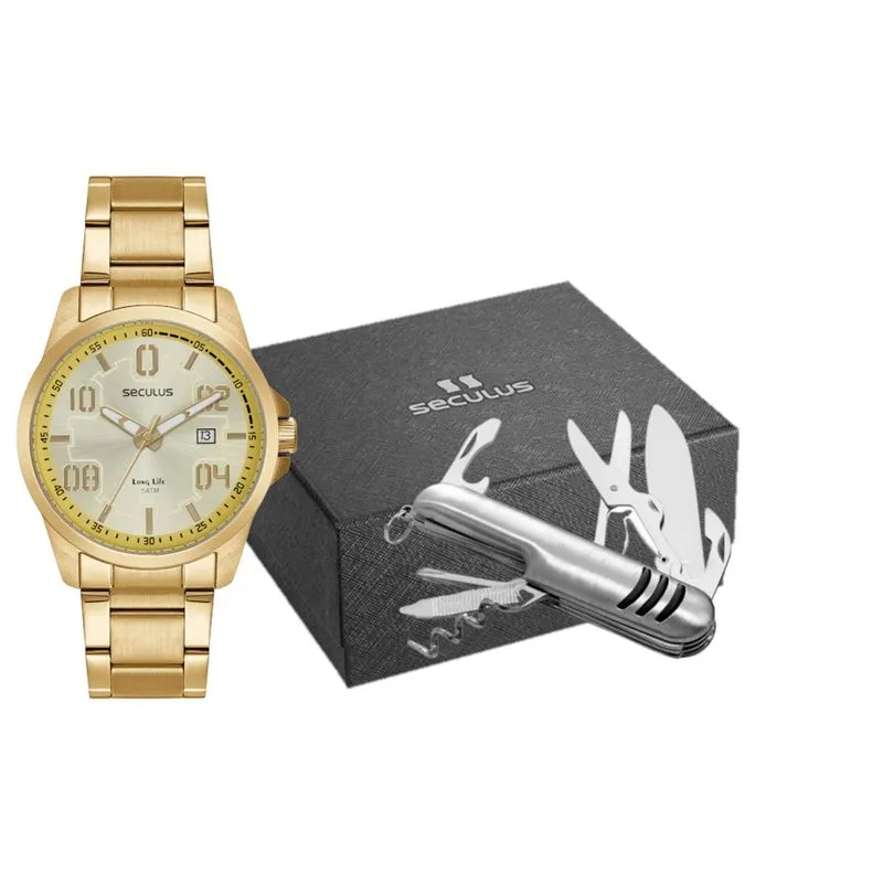 Relogio De Pulso Masculino 44198gpsvda4k1 Dou - Seculus
