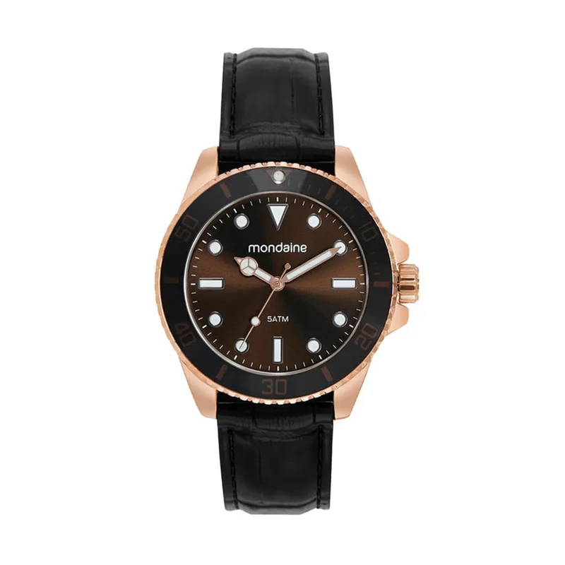 Relógio Masculino Analógico Mondaine 32549GPMVRH6 Rosé