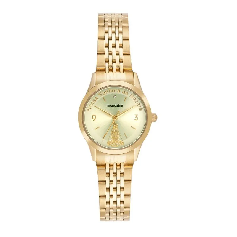 Relogio De Pulso Feminino + Acessório 32963lpmkde1k1 - Modaine