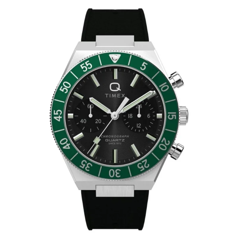 Relógio Timex Continental Cronograph Verde