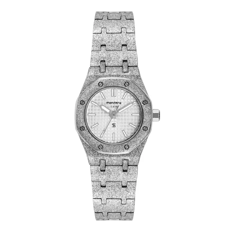 Relogio Mondaine Feminino Fashion Prateado