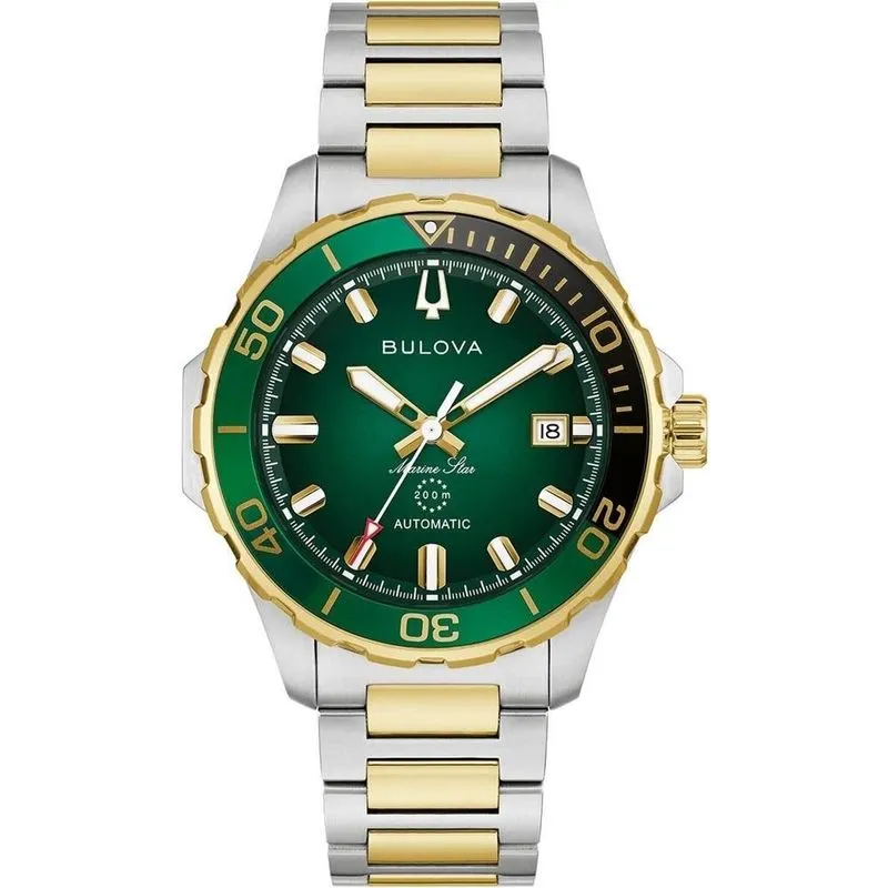 Relógio Bulova Masculino Automático Bicolor Marine Star