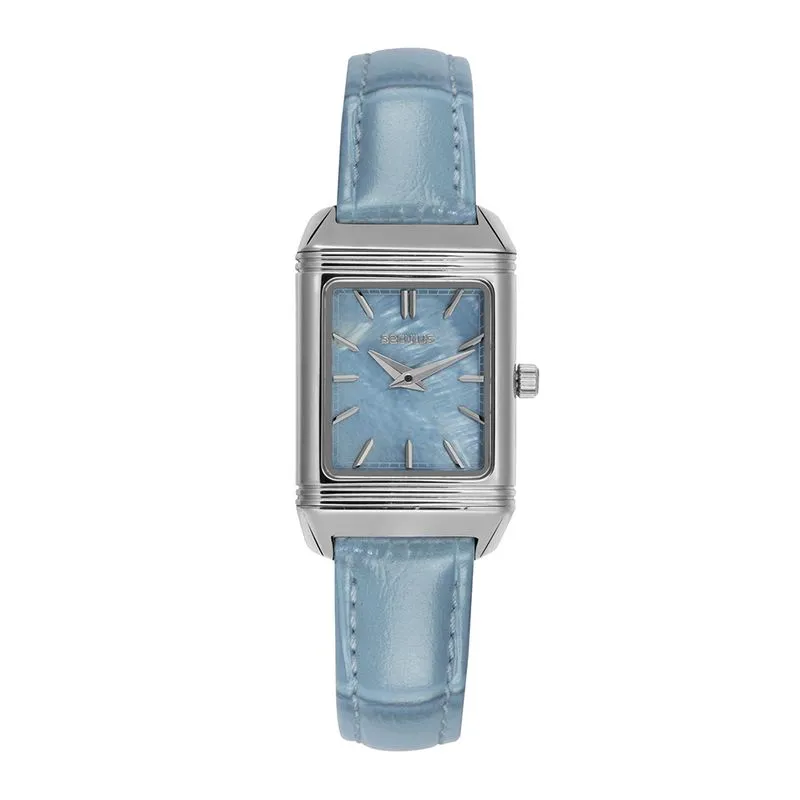 Relógio Feminino Spin Master Pulseira Couro Azul
