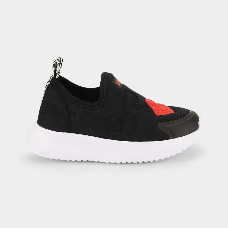 Tênis Infantil Bibi Flash Preto com Vermelho 21