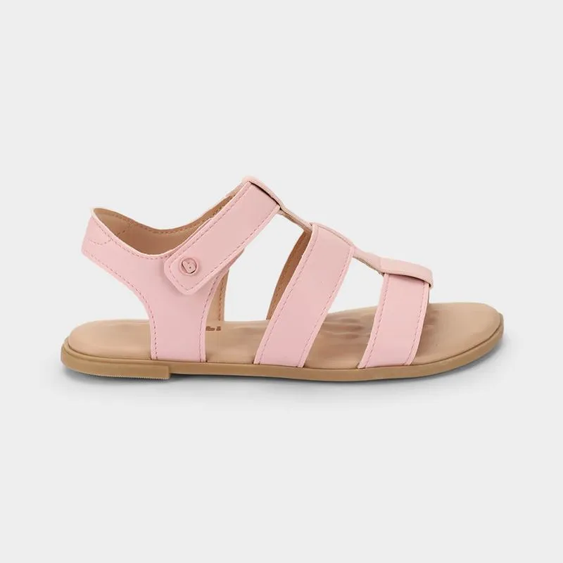 Sandália Infantil Bibi Shine Kids Rosa 29