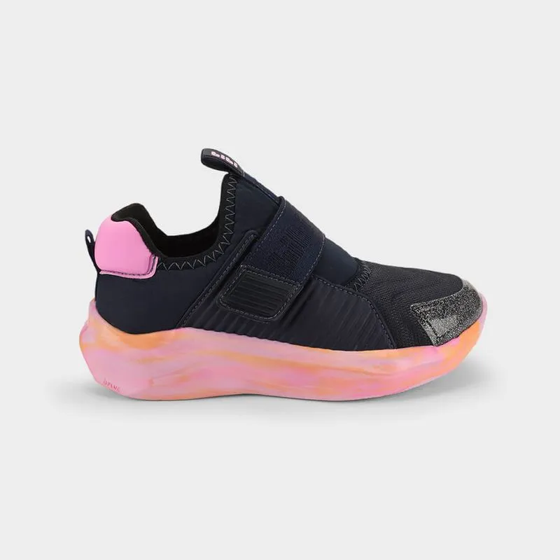 Tênis Infantil Bibi Evolution 2.0 Azul Marinho com Rosa 33