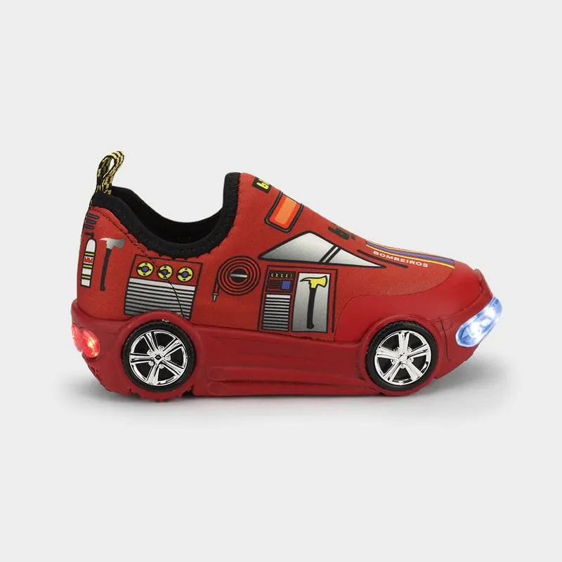 Tênis Infantil com LED Bibi Turbo Vermelho 29