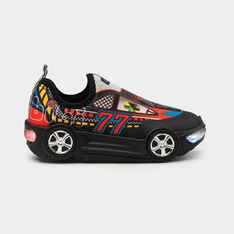 Tênis Infantil com LED Bibi Turbo Preto 22