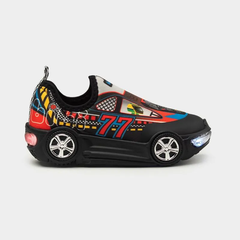 Tênis Infantil com LED Bibi Turbo Preto 24