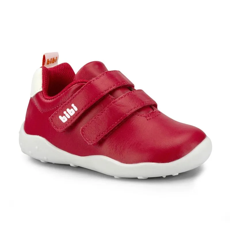 Tênis Infantil Feminino Bibi Fisioflex 4.0 Vermelho com Velcro 1110118 21