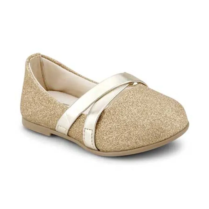 Sapatilha Infantil Bibi Ballerina Mini Feminino Dourada - 1152012 25
