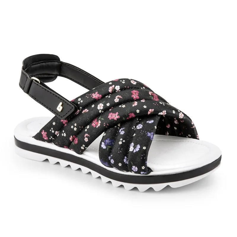 Sandália Infantil Bibi Flatform Feminino Preto Estampado - 1059214 34