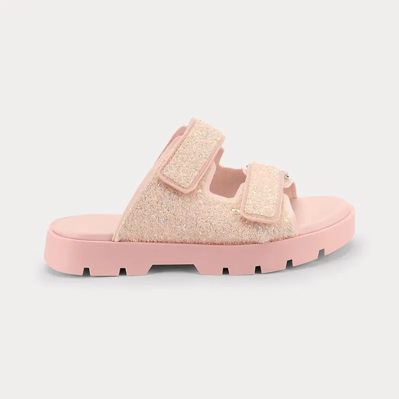 Sandália Infantil Feminina Bibi Plataforma 2.0 Rosa 32