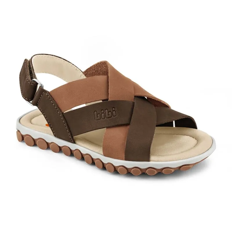 Sandália Infantil Masculina Bibi Summer Roller New II Marrom 1081062 26
