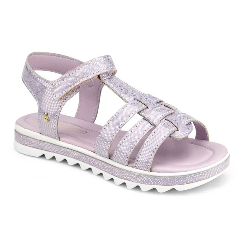 Sandália Infantil Feminina Bibi Flat Form Roxa 1059235 32