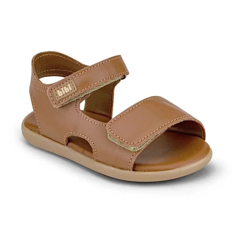 Sandália Infantil Masculina Bibi Baby Soft Caramelo com Velcro 1142127 26