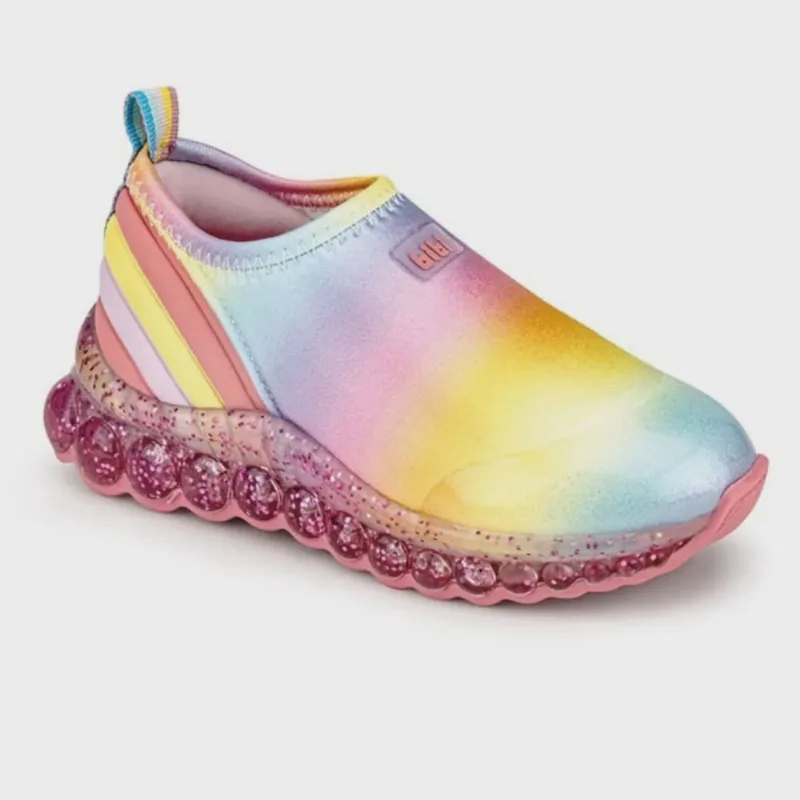Tênis Infantil Rainbow Luz 1079142 - Bibi