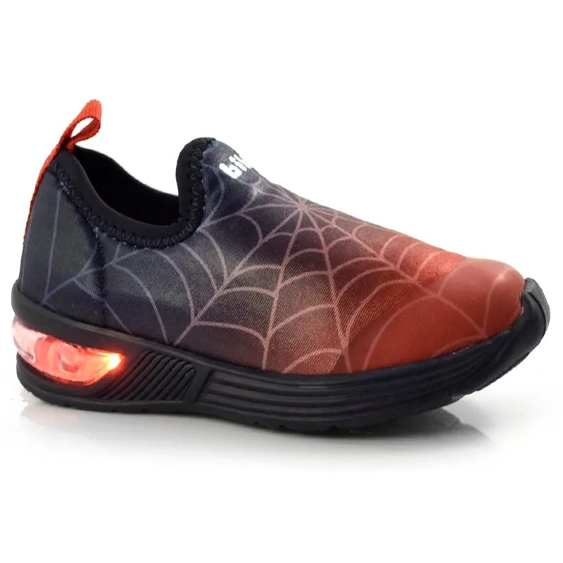 Tênis Infantil com LED Bibi Space Wave Azul 1132126 25
