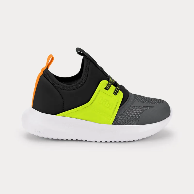 Tênis Infantil Bibi Flash Preto com Verde 23