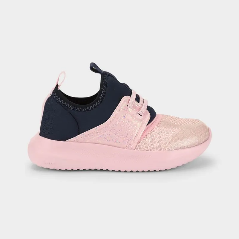 Tênis Infantil Bibi Flash Azul Marinho com Rosa 20