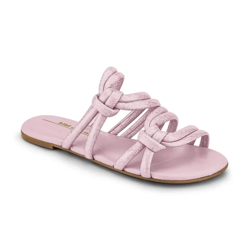 Rasteirinha Infantil Feminina Bibi Little Me Rosa 1104304 34