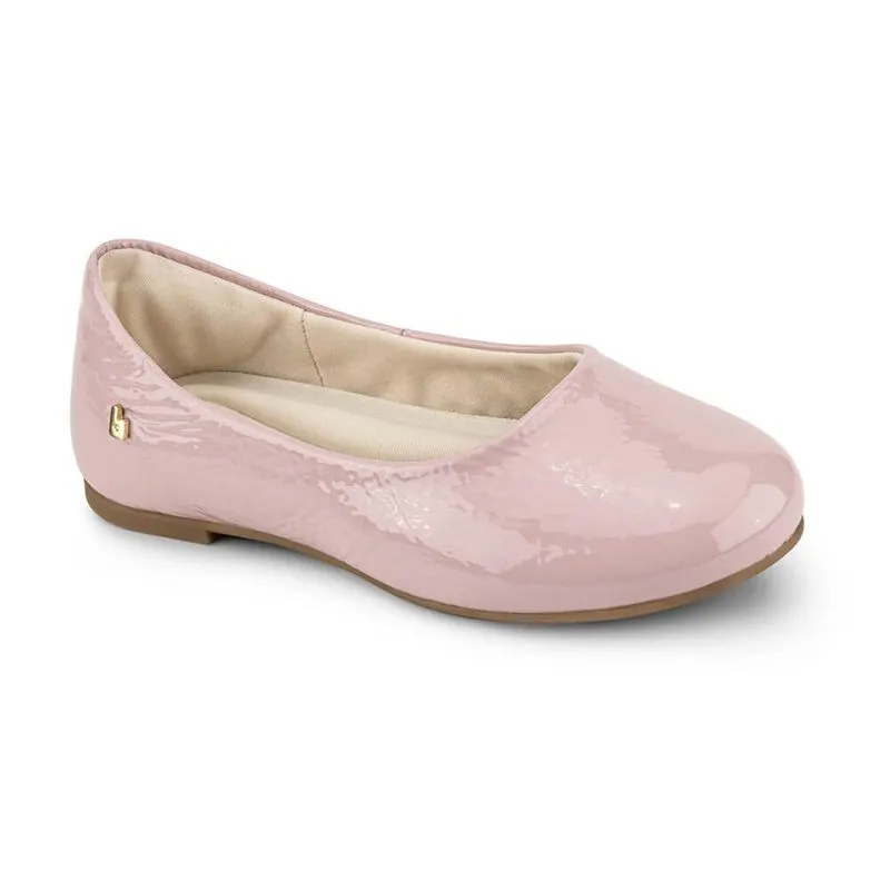 Sapatilha Infantil Feminina Bibi Ballerina Rosa com Verniz 1171029 31