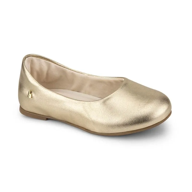 Sapatilha Infantil Feminina Bibi Ballerina Dourada 1171036 29