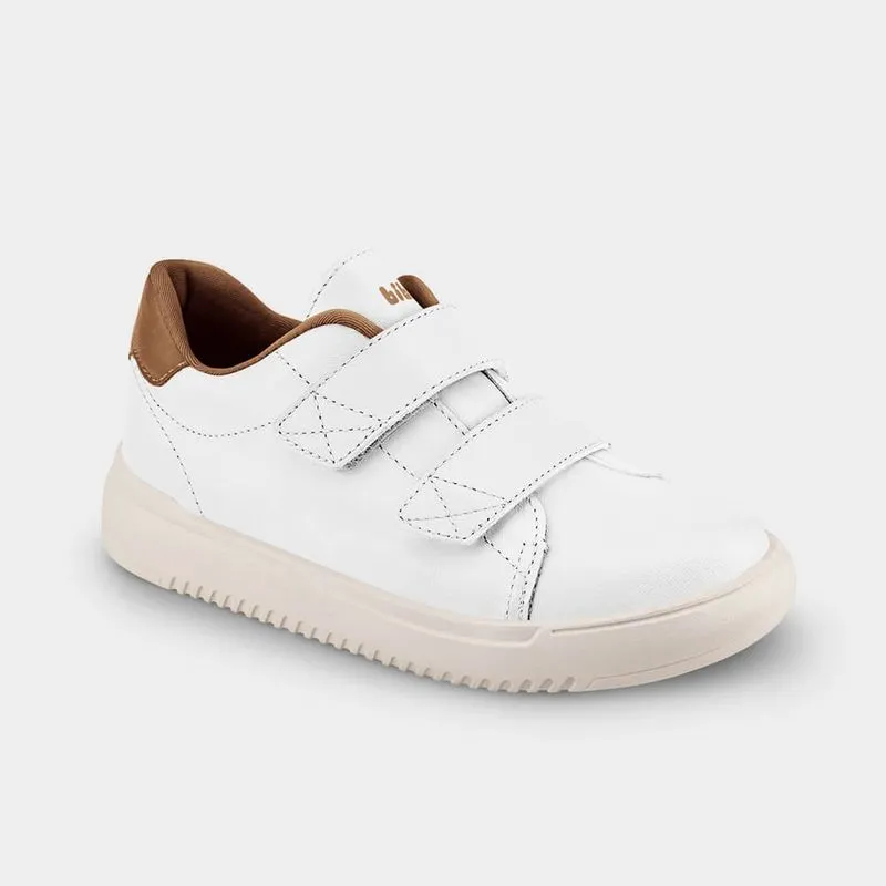 Tênis Infantil Casual Bibi New Way Branco com Tiras 26