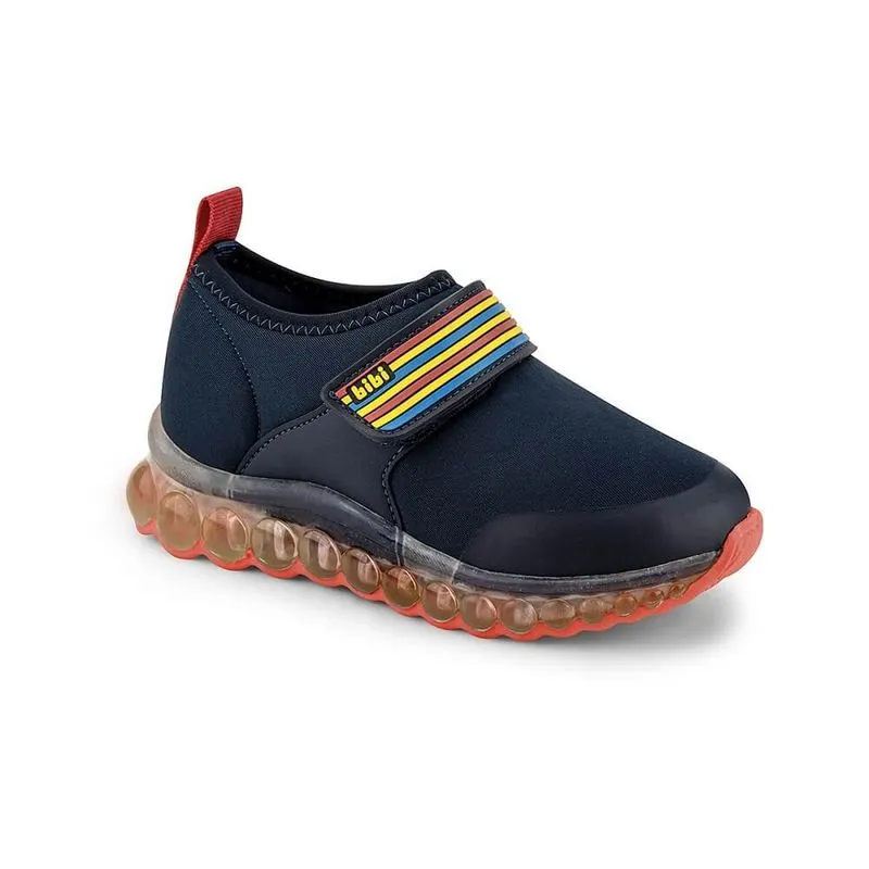 Tênis Infantil de Luz Feminino Bibi Roller Celebration Azul com Velcro 1079210 32
