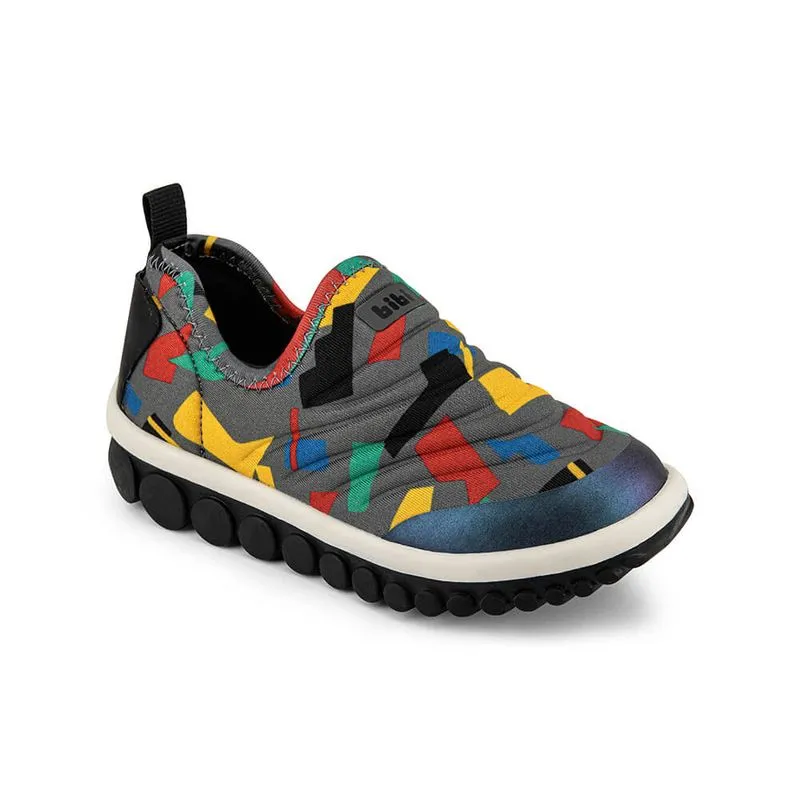 Tênis Infantil Masculino Bibi Roller 2.0 Cinza Estampa Bibi Block 1155118 27