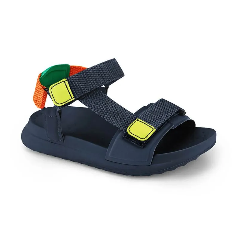 Sandália Infantil Masculina Bibi Papete Move Azul 1191022 28/29
