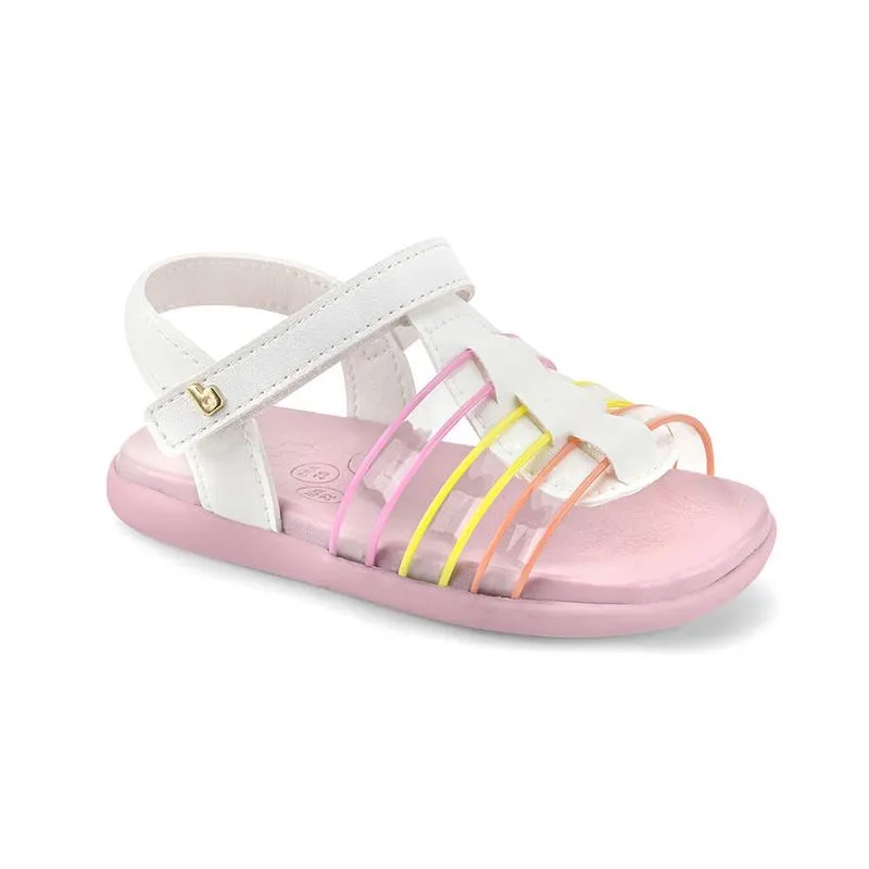 Papete Infantil Feminina Bibi Baby Soft II Rosa Estampa Aquarela 1188024 22