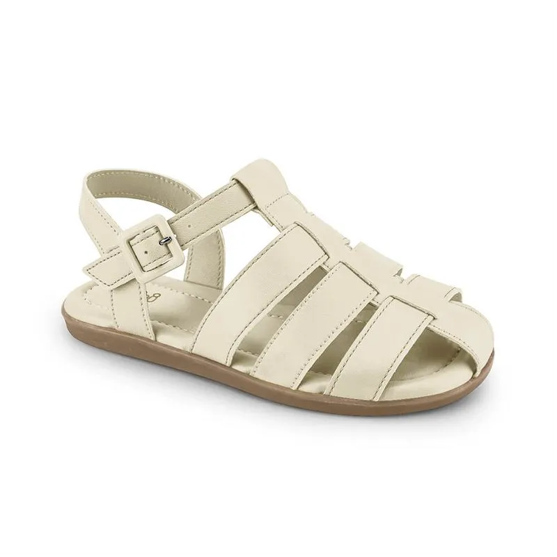 Sandália Infantil Feminina Bibi Soft Flat Bege 1169092 36