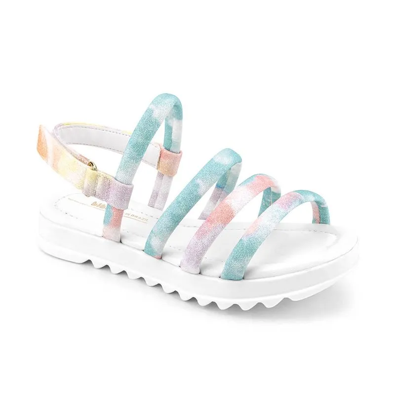 Sandália Infantil Feminina Bibi Flat Form II Aquarela 1198035 29
