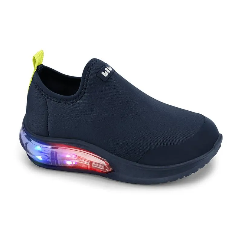Tênis Infantil de Luz Bibi Space Wave 3.0 Azul Naval 26