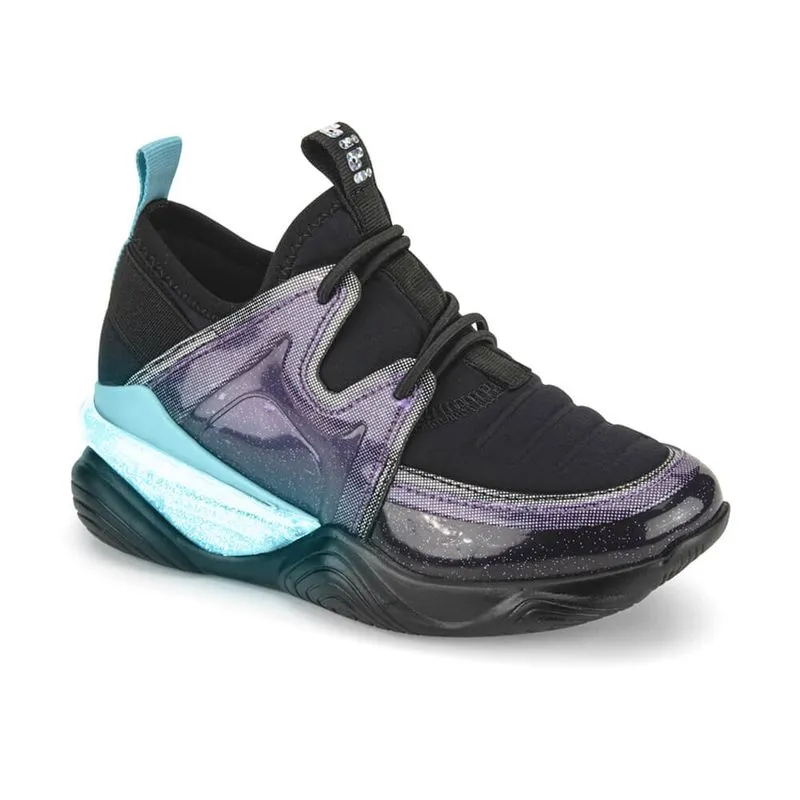 Tênis Infantil de Luz Feminino Bibi Light Flow Preto 1160027 29
